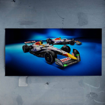 Duet bolidów Red Bull Racing Formuły 1 - plakat