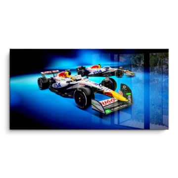 Dúo Red Bull Racing Fórmula 1 - cuadro PVC brillante