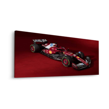 Ferrari Formel-1-Rennwagen - Dibond-Bild matt