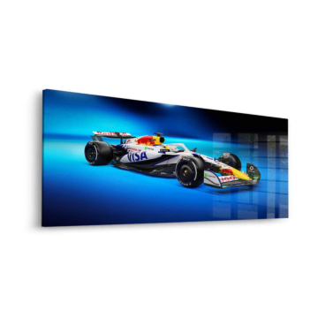 Visa Cash App RB Formel-1-Rennwagen - Acrylglasbild
