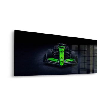 Kick Sauber Formel 1 in Frontansicht - Acrylglasbild