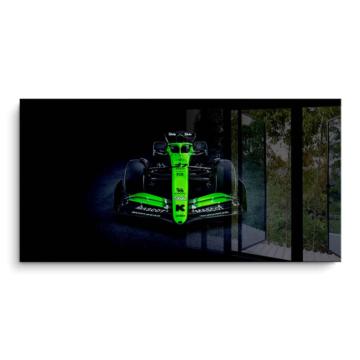 Kick Sauber Fórmula 1 vista frontal - cuadro PVC brillante