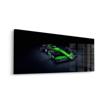 Kick Sauber Formel-1 Frontperspektiv - Acrylglasbild