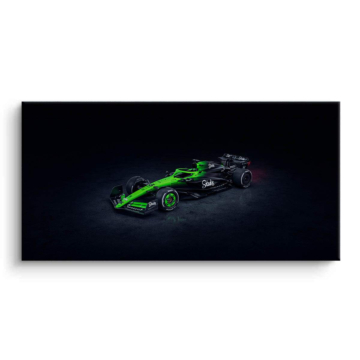 Kick Sauber Formula 1 Dark Spotlight Canvas Art