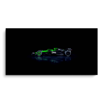 Kick Sauber Fórmula 1 piloto nocturno - cuadro PVC mate