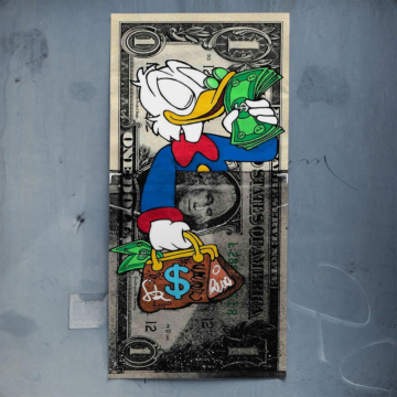 Argent inspiré de Scrooge McDuck - poster