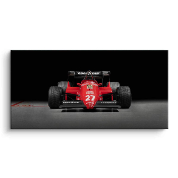 Ferrari Formula 1 Front View Canvas Art