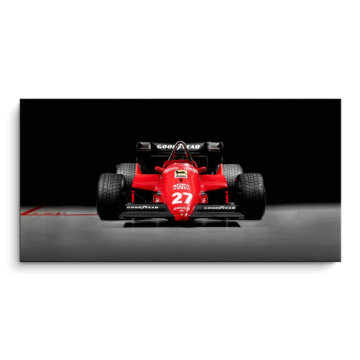 Ferrari Formuła 1 z przodu - obraz na matowym PVC