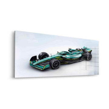 Aston Martin Formula 1 Studio Acrylic Glass Art