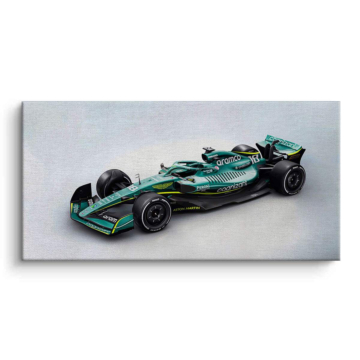 Aston Martin Formula 1 Studio Canvas Art