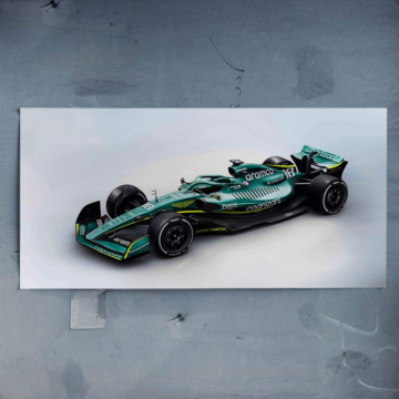 Aston Martin Formula 1 Studio Poster Art