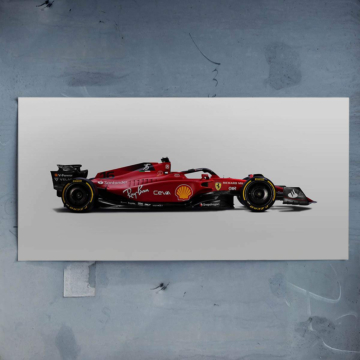 Ferrari Formel-1 Seite Studi - Poster