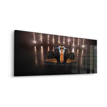 McLaren Formula 1 Light Wall Acrylic Glass Art