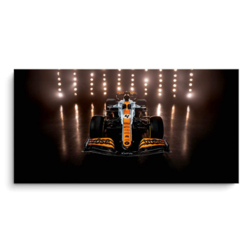 McLaren Fórmula 1 con muro de luz - cuadro PVC mate