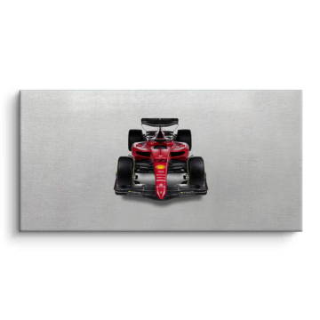 Ferrari Inspired Minimal F1 Car Canvas Art
