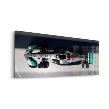 Alpine Formula 1 Top View Acrylic Glass Art