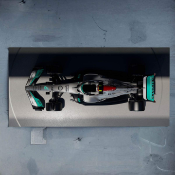 Alpine Formel-1 Draufsich - Poster
