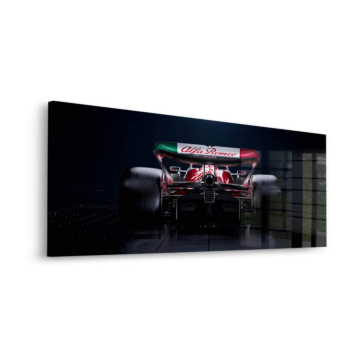 Alfa Romeo Formula 1 Rear Acrylic Glass Art