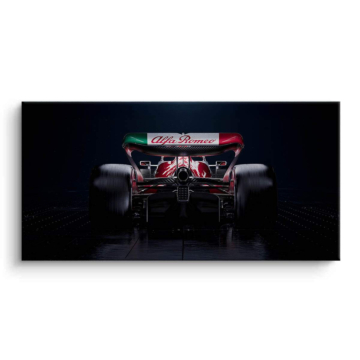 Alfa Romeo Formula 1 Rear Canvas Art