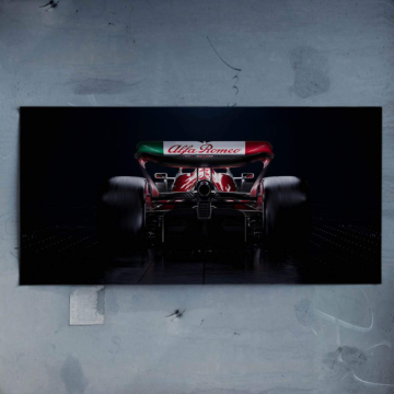 Alfa Romeo Formula 1 Rear Poster Art