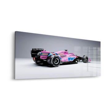 Alpine BWT Formula 1 Acrylic Glass Art