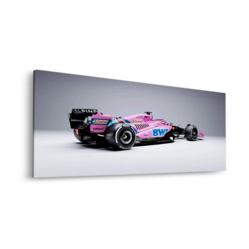 Alpine BWT Formel- - Dibond-Bild matt