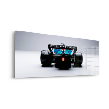 Formula 1 Rear Wing Acrylic Glass Art