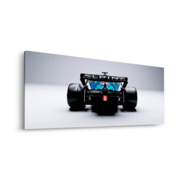 Formel-1-Heckflügel - Dibond-Bild matt