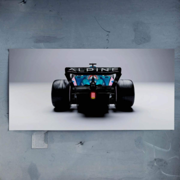 Formel-1-Heckflügel - Poster