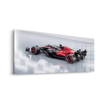 Alfa Romeo Formula 1 Smoke Acrylic Glass Art
