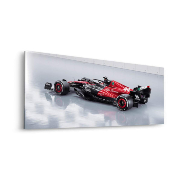 Alfa Romeo Formula 1 Smoke Dibond Matt Art