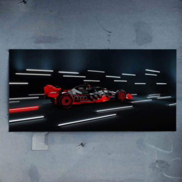 Audi Formula E Night Race Poster Art