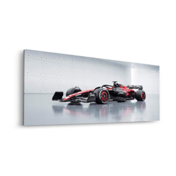 Voiture de course Formula 1 studio - tableau Dibond mat