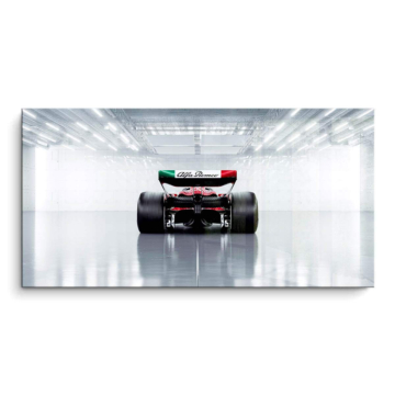 Formel-1-Hecktunnel - PVC-Bild glänzend