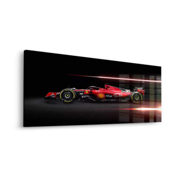 F1-Speed inspiriert von Ferrari - Acrylglasbild