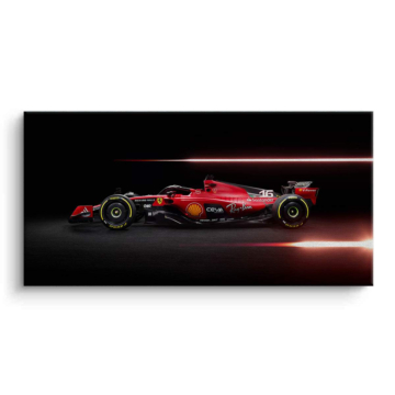 Ferrari Inspired F1 Speed Canvas Art