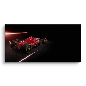 Ferrari Formula 1 Red Beam Canvas Art