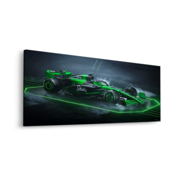 Kick Sauber Formula 1 Lightning Dibond Matt Art