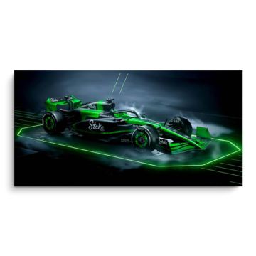 Kick Sauber Formel-1 Lightnin - PVC-Bild matt