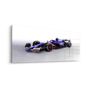 Visa Cash App RB Formel-1 Seitenansich - Acrylglasbild