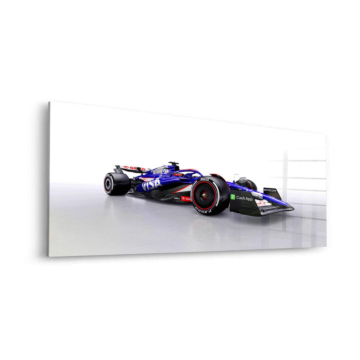 Visa Cash App RB Formel-1-Rennwagen - Acrylglasbild