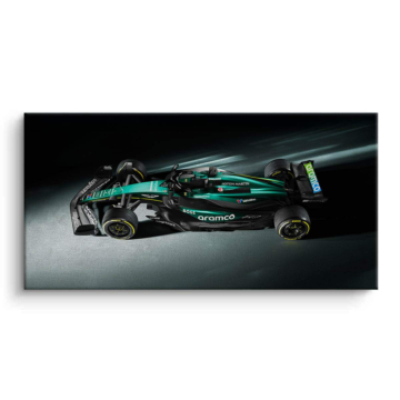 Aston Martin Formula 1 Rear Canvas Art