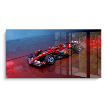 Ferrari-Formel-1-Motiv - PVC-Bild glänzend