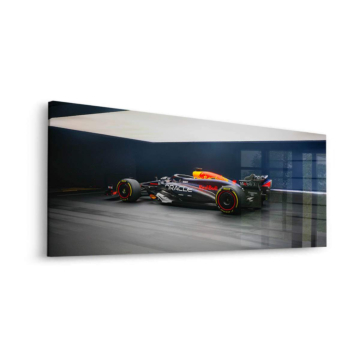 Red Bull Racing Formel 1 in Bewegung - Acrylglasbild
