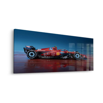 Ferrari Formel 1 Rennwagen - Acrylglasbild