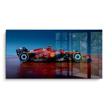 Ferrari Formel 1 Rennwagen - PVC-Bild glänzend