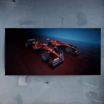 Ferrari Formula 1 Duo Poster Art
