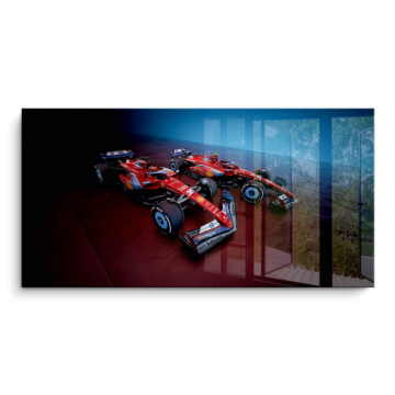 Duo de Ferrari Formula 1 - tableau PVC brillant