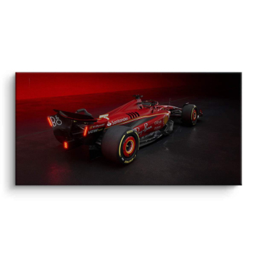 Ferrari Formula 1 Rear View Canvas Art