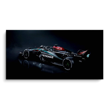 Mercedes Formula 1 Night Car PVC Matt Art